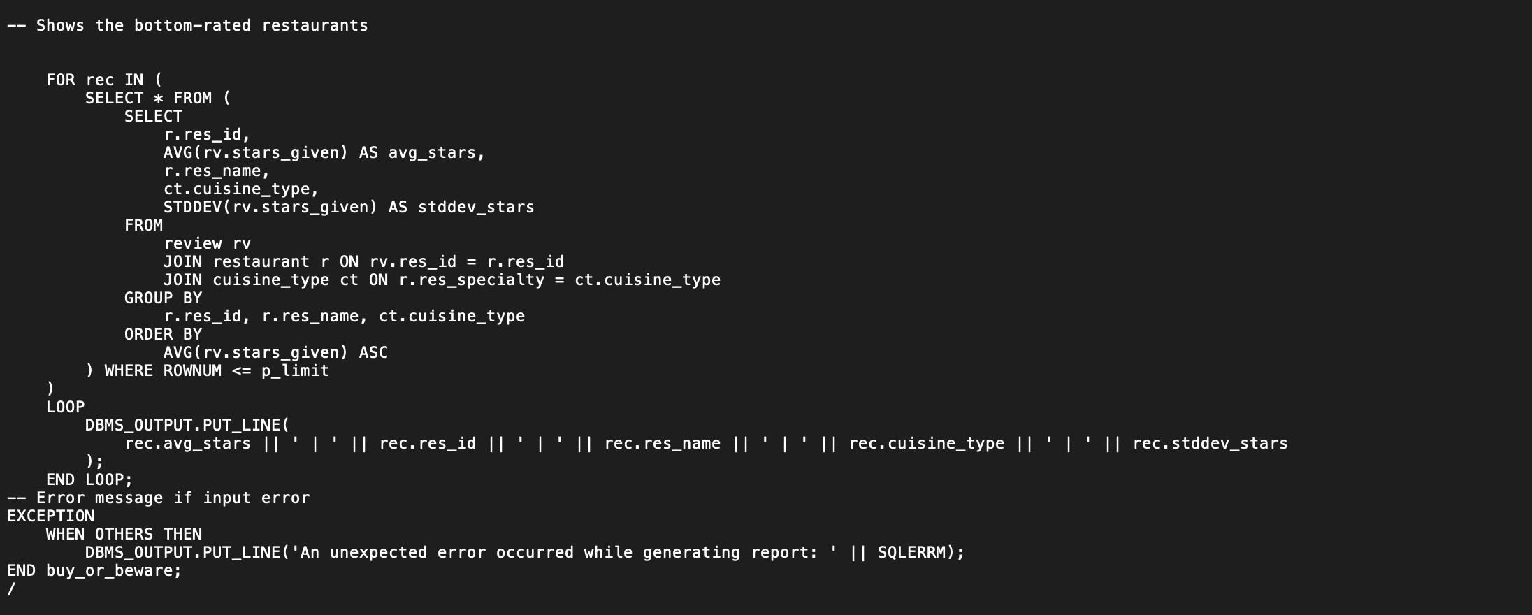 lines of code