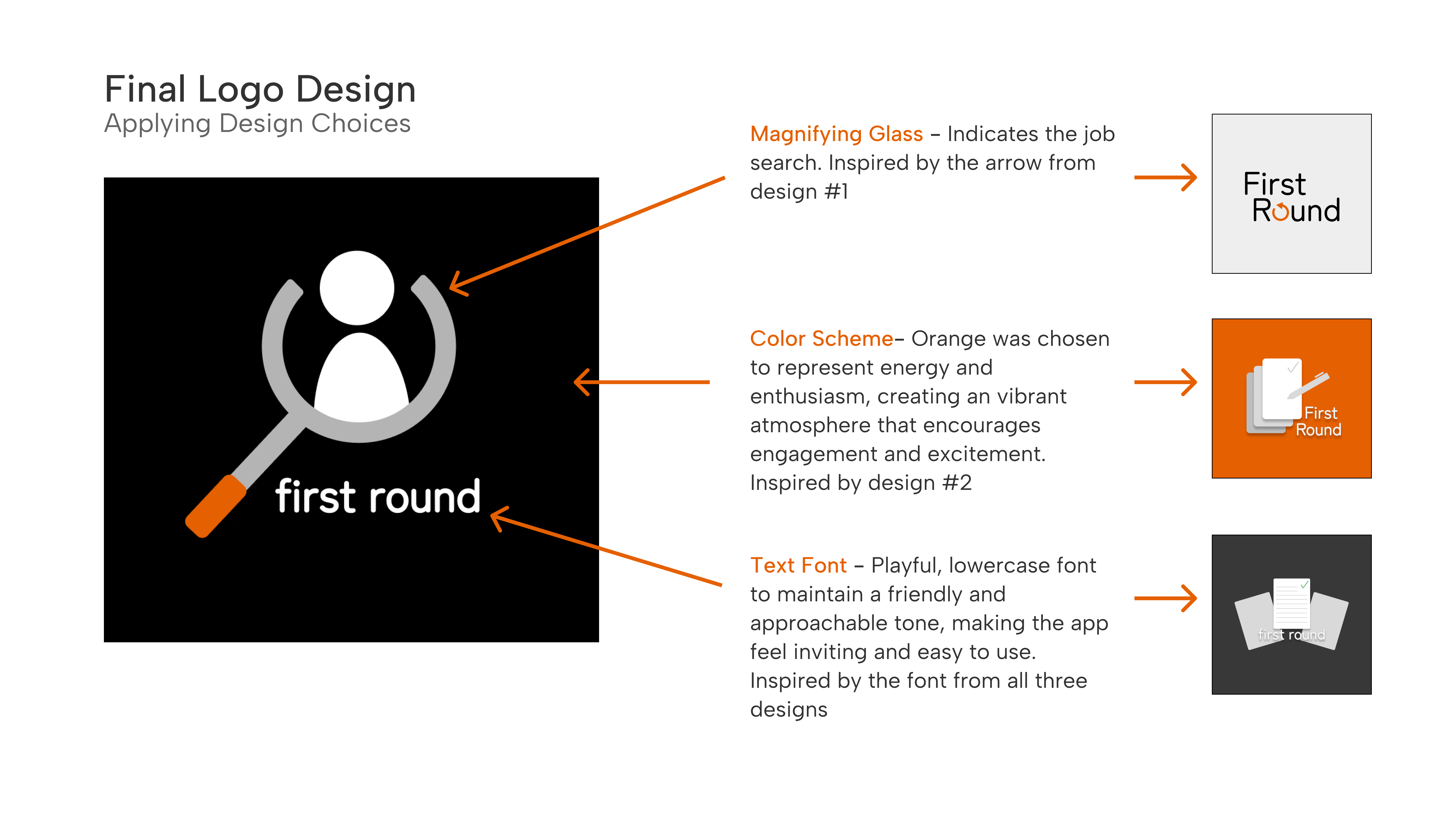 Final First Round Logo Design