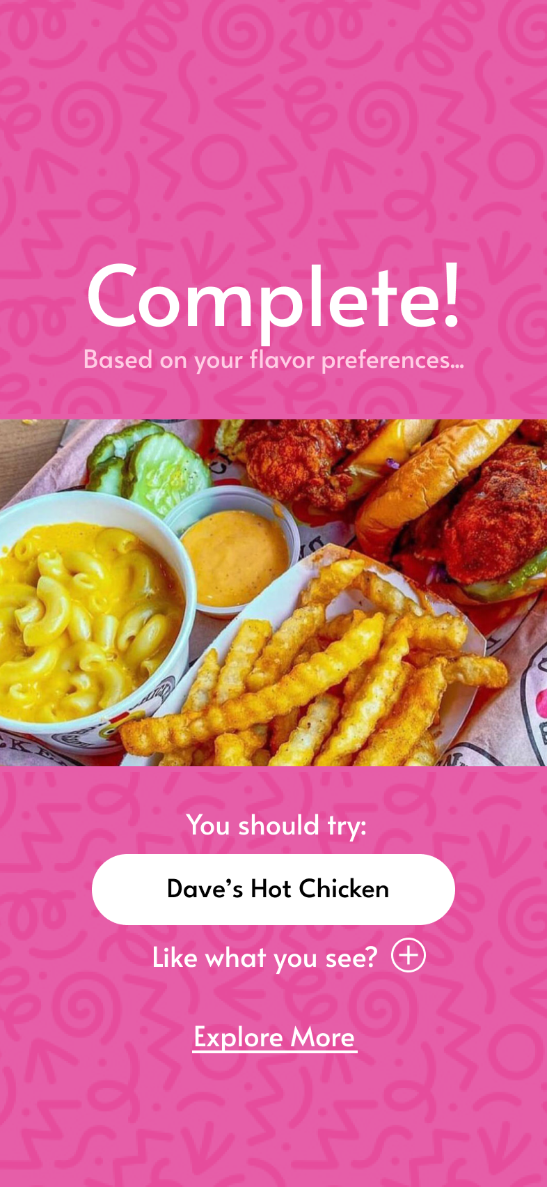 Hunger Quiz Step 1